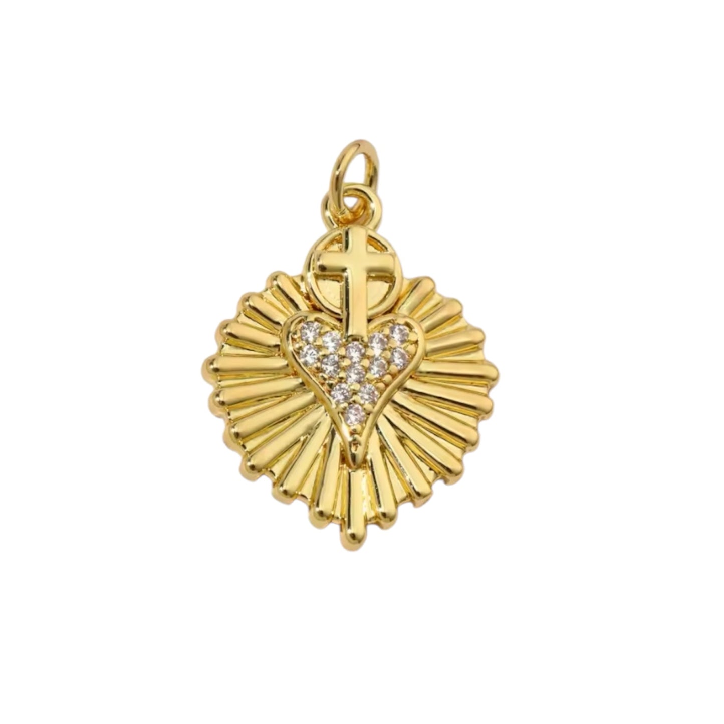 Charms coeur de Jesus « Stephanie »