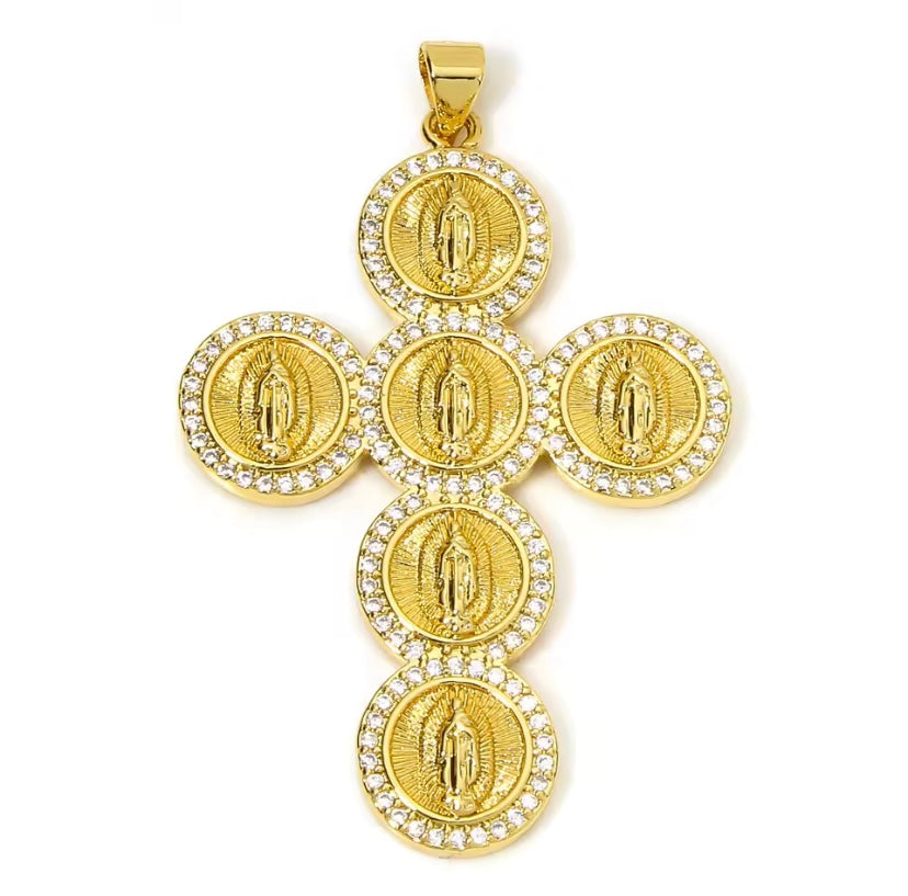 Croix Sainte Vierge "Luxury"