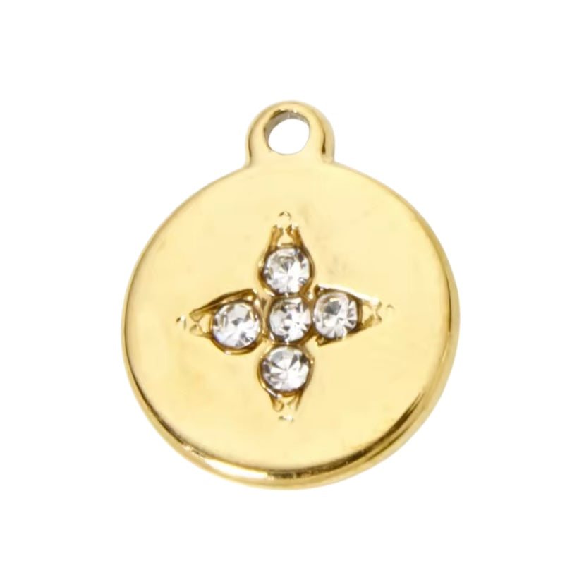 Charms rond « Maia »