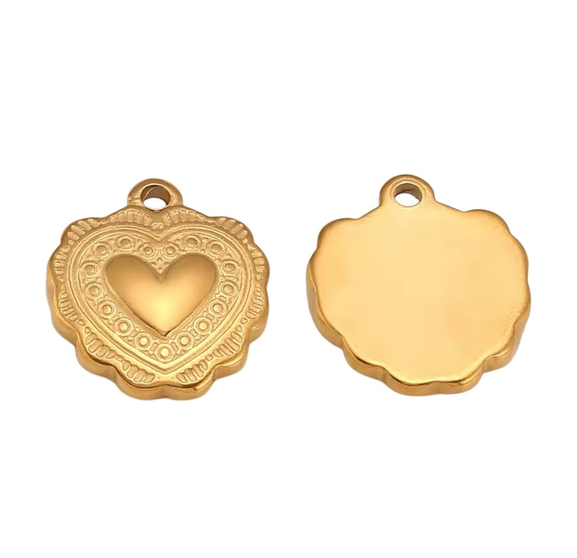 Charms coeur « Maria »