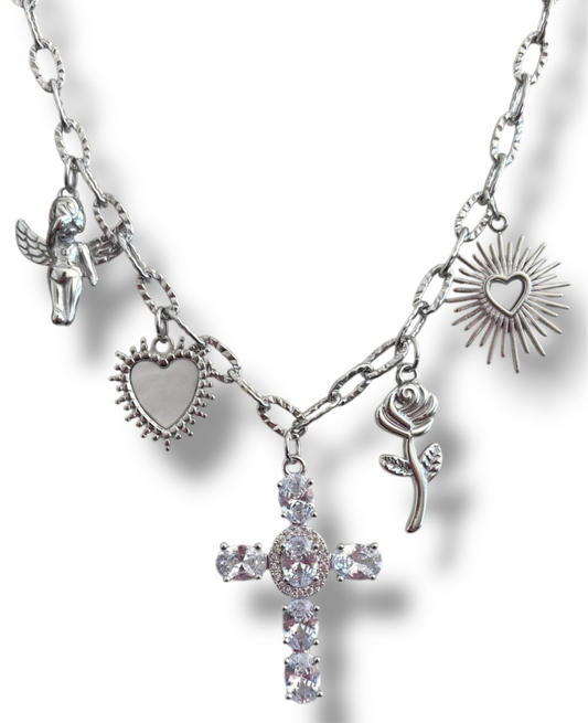 Collier « Gaëlle » 🩶