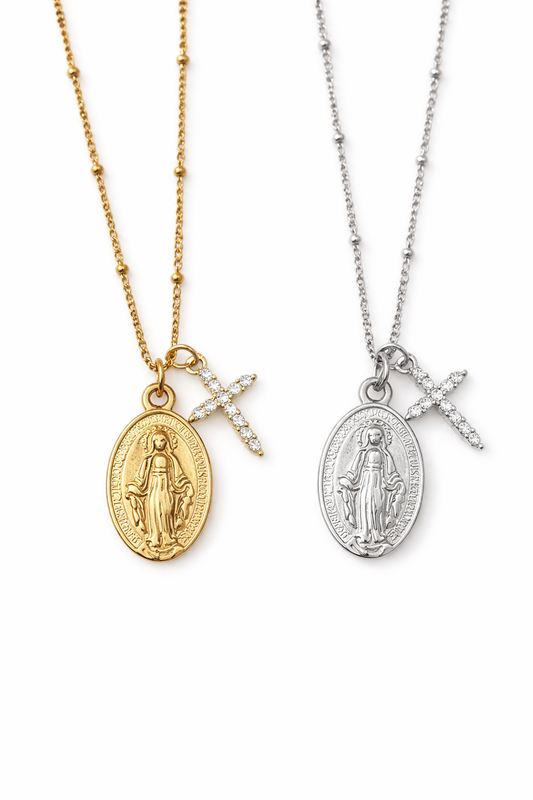 Collier « Ave Maria » 🕊️