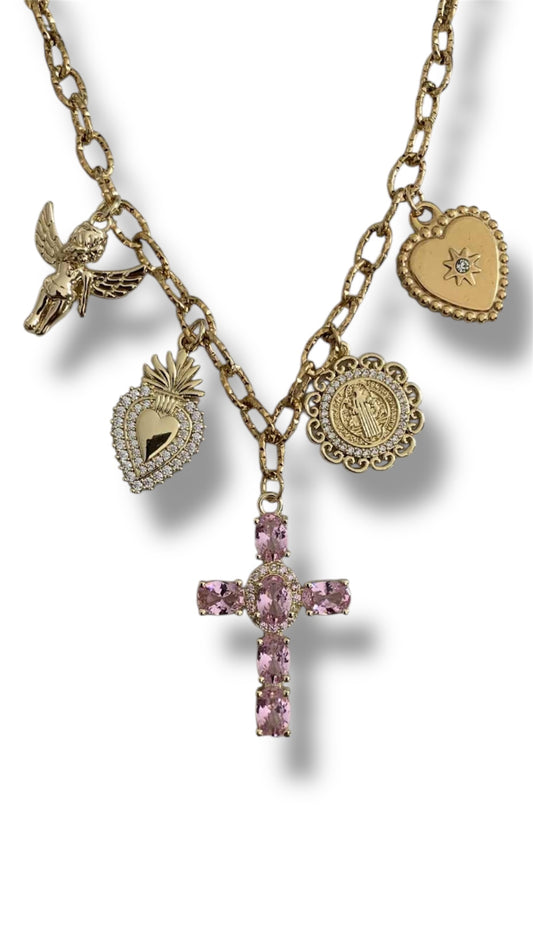 Collier « Marie-Rose » 🩷🩷